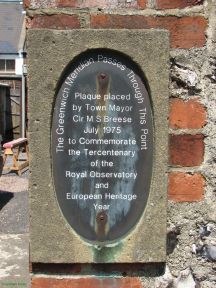 Greenwich Meridian Marker; England; East Sussex; Lewes